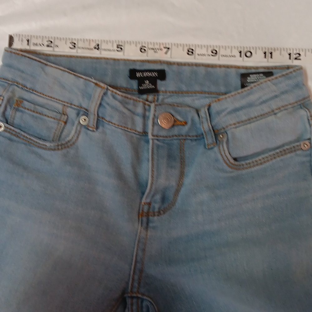 Hudson Jeans Kids Light Blue Distressed Jeans - Picture 11 of 14
